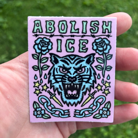 Abolish ICE sticker - Sticker - Pretty Bad Co.