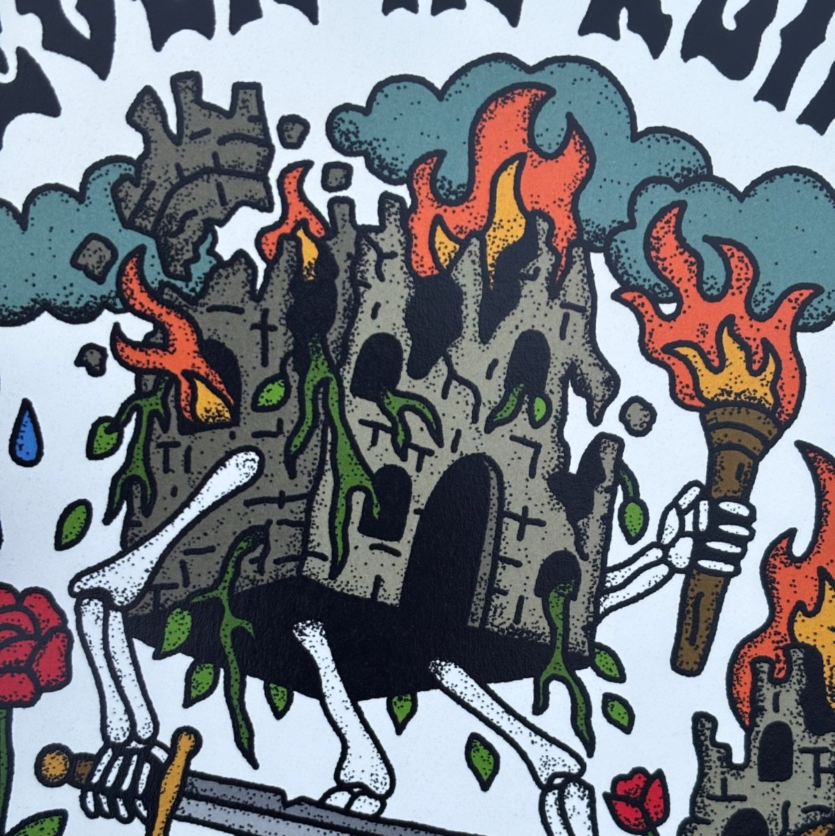 Even in ruin we must move forward print (3 size options) - Print - Pretty Bad Co.