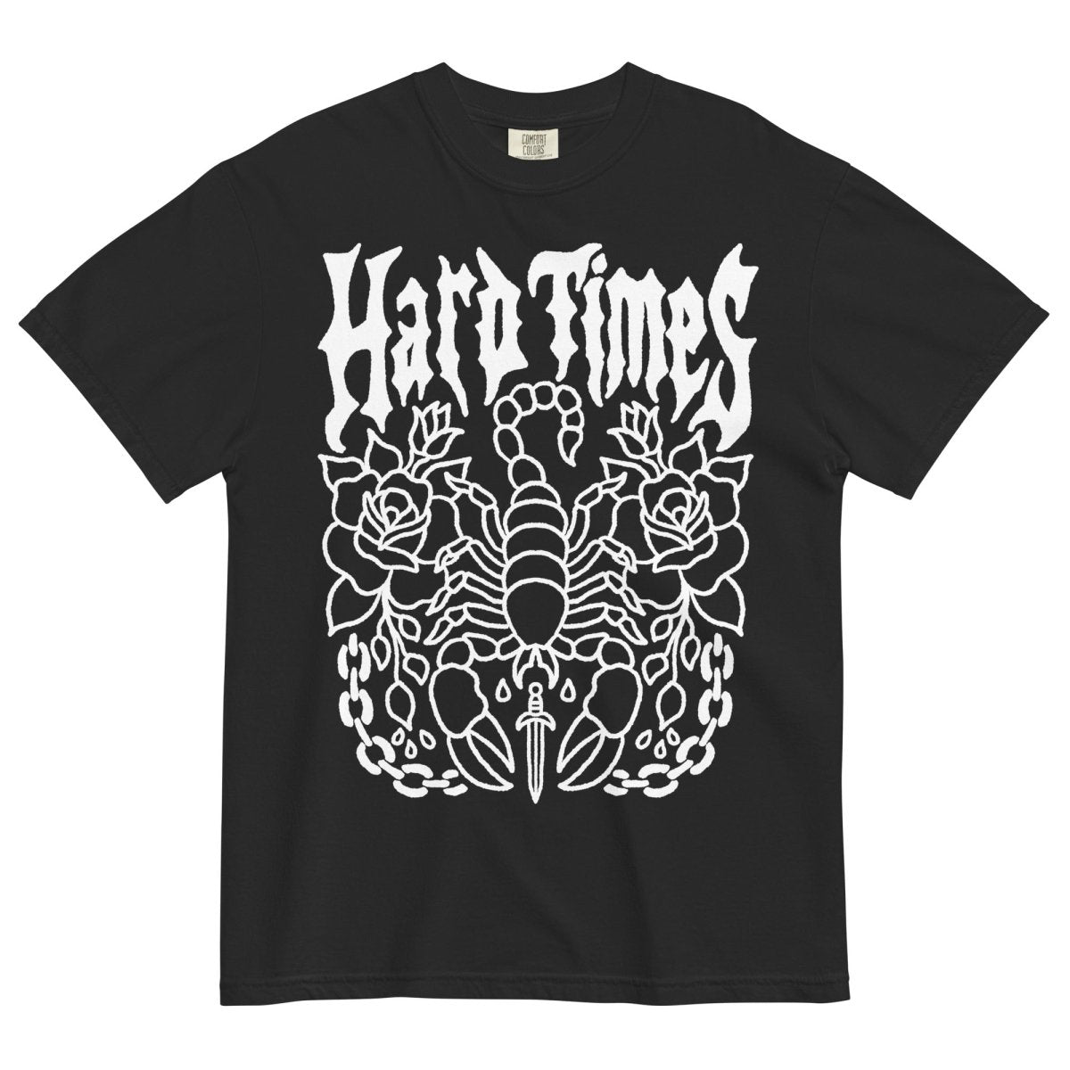 Hard Times tshirt (black) - Pretty Bad Co.