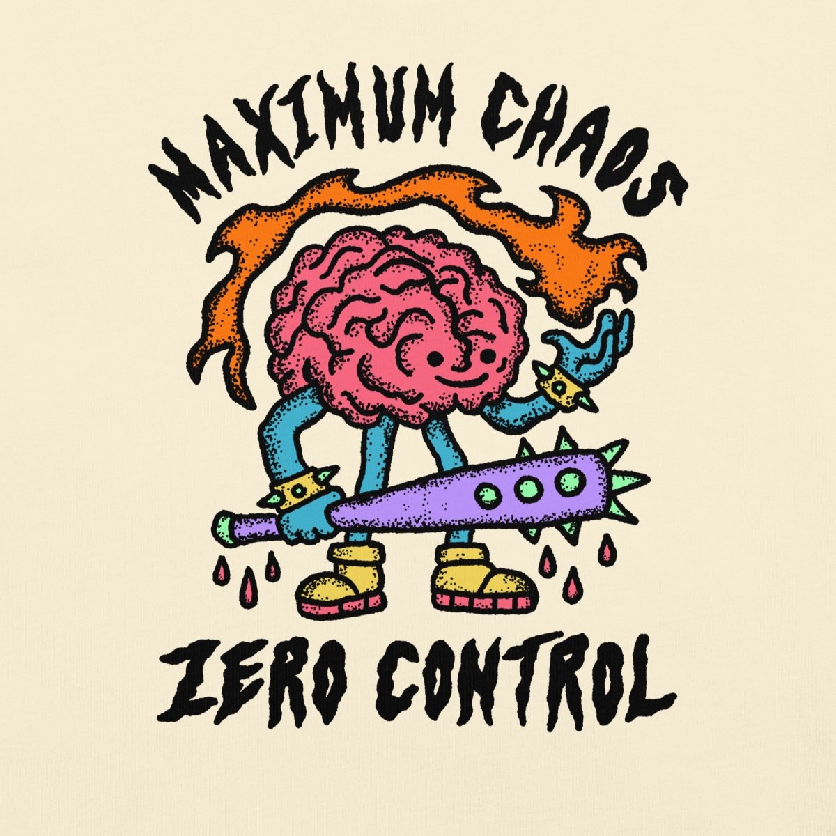 Maximum Chaos t-shirt - Pretty Bad Co.