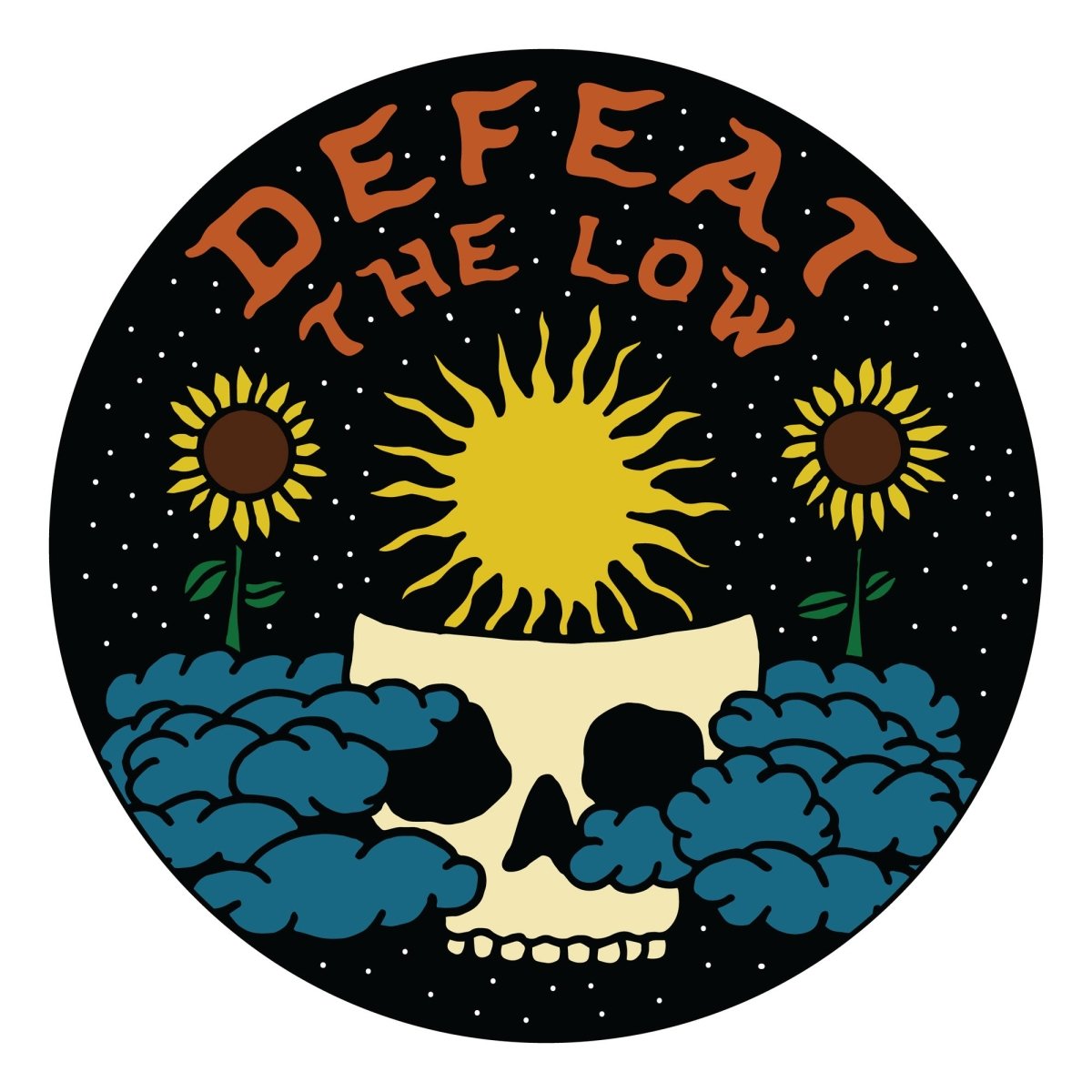 Defeat the low sticker - Sticker - Pretty Bad Co.