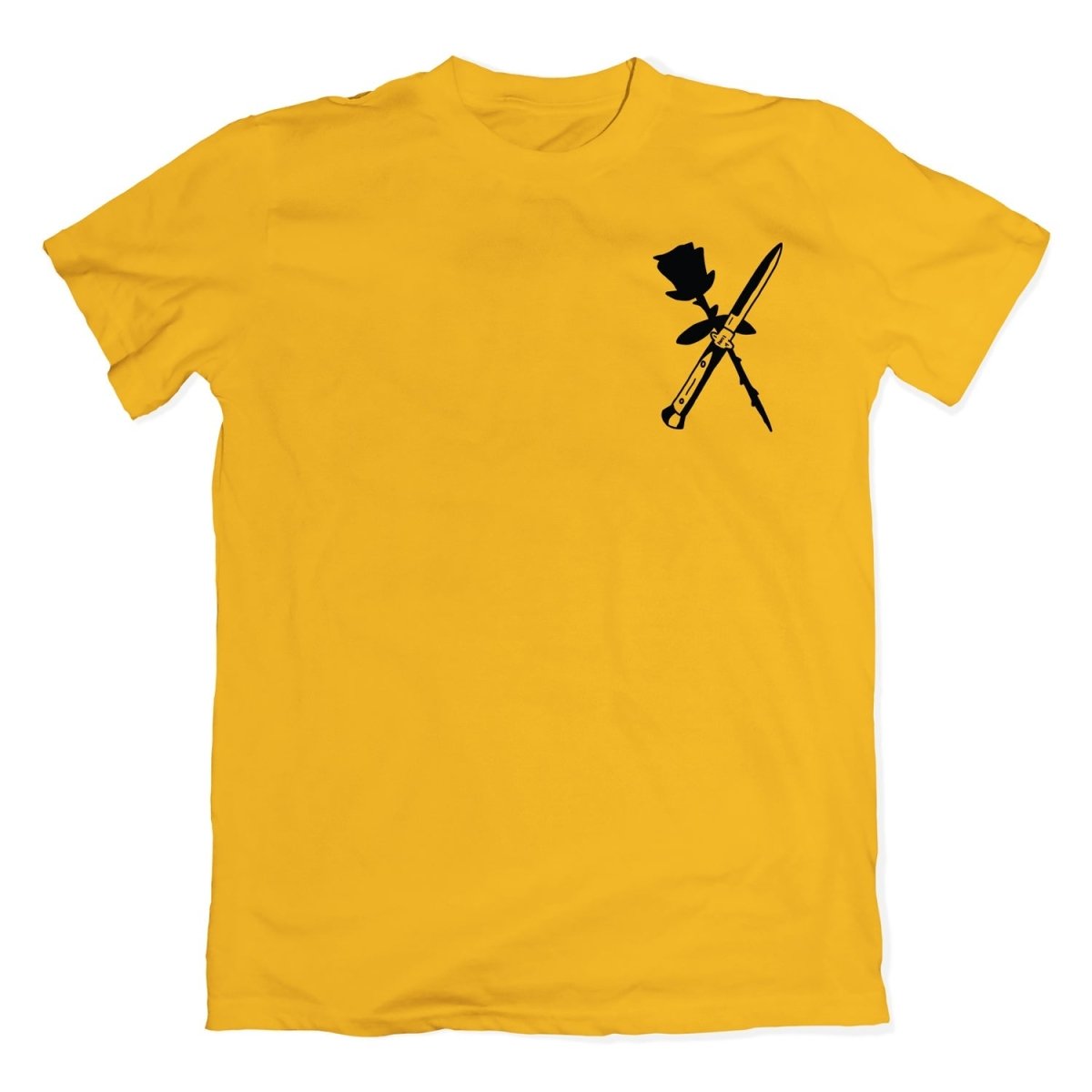 Endure Survive Rose and Switchblade T-Shirt - T-Shirt - Pretty Bad Co.