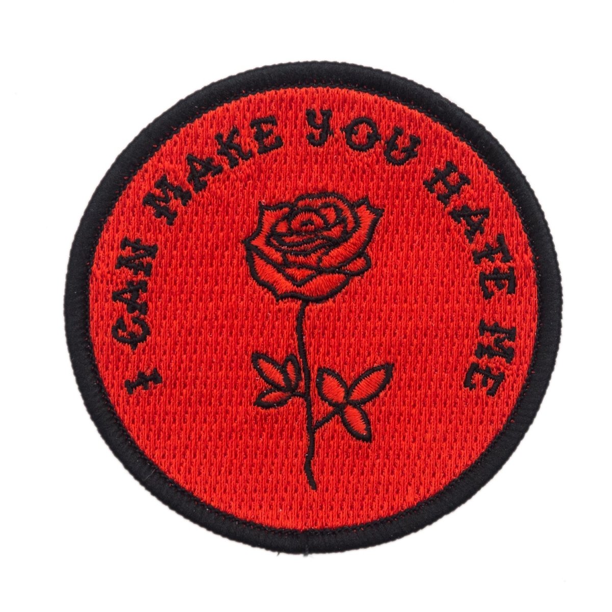 I Can Make You Hate Me Red Patch - Patch - Pretty Bad Co.