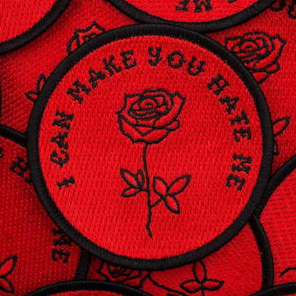 I Can Make You Hate Me Red Patch - Patch - Pretty Bad Co.