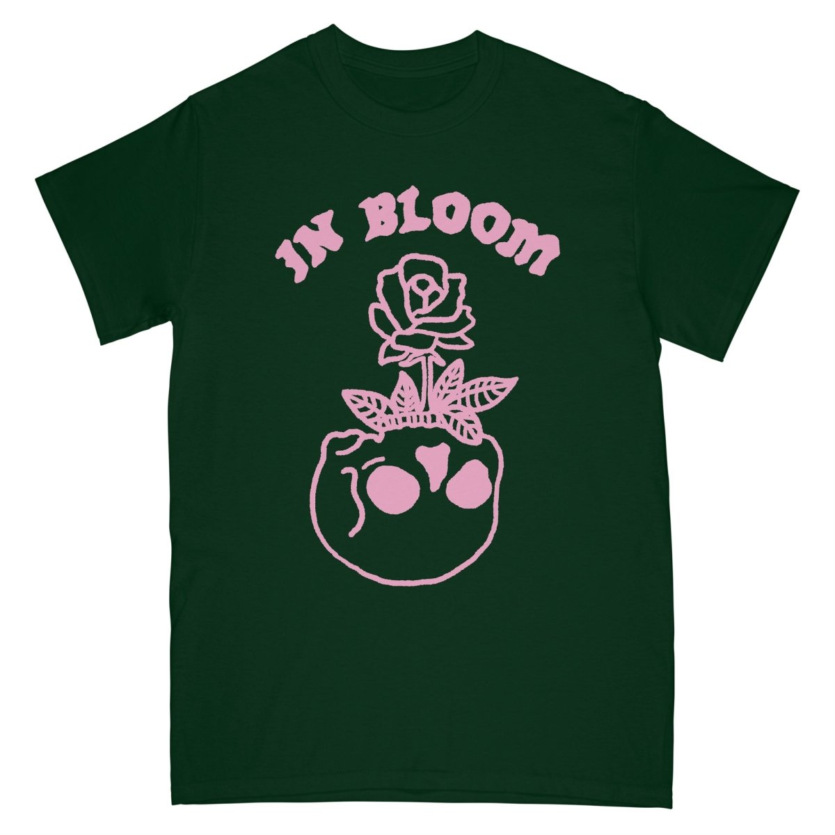 In Bloom Forest and Pink T-Shirt - T-Shirt - Pretty Bad Co.