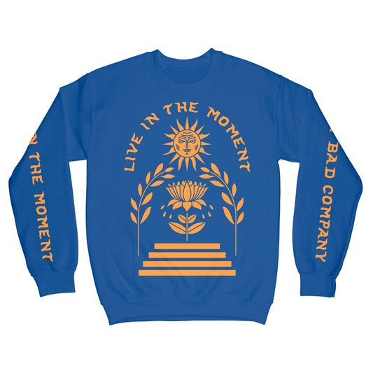 Live In The Moment Sweatshirt - Sweatshirt - Pretty Bad Co.