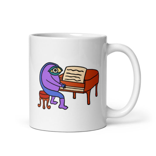 Master pianist cyclops mug - Mug - Pretty Bad Co.