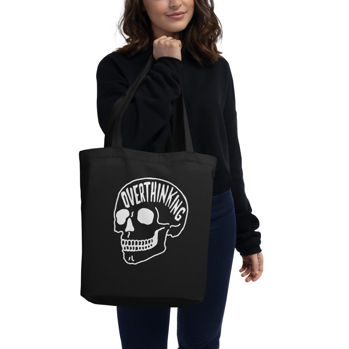 Overthinking 2.0 eco tote bag - Tote Bag - Pretty Bad Co.