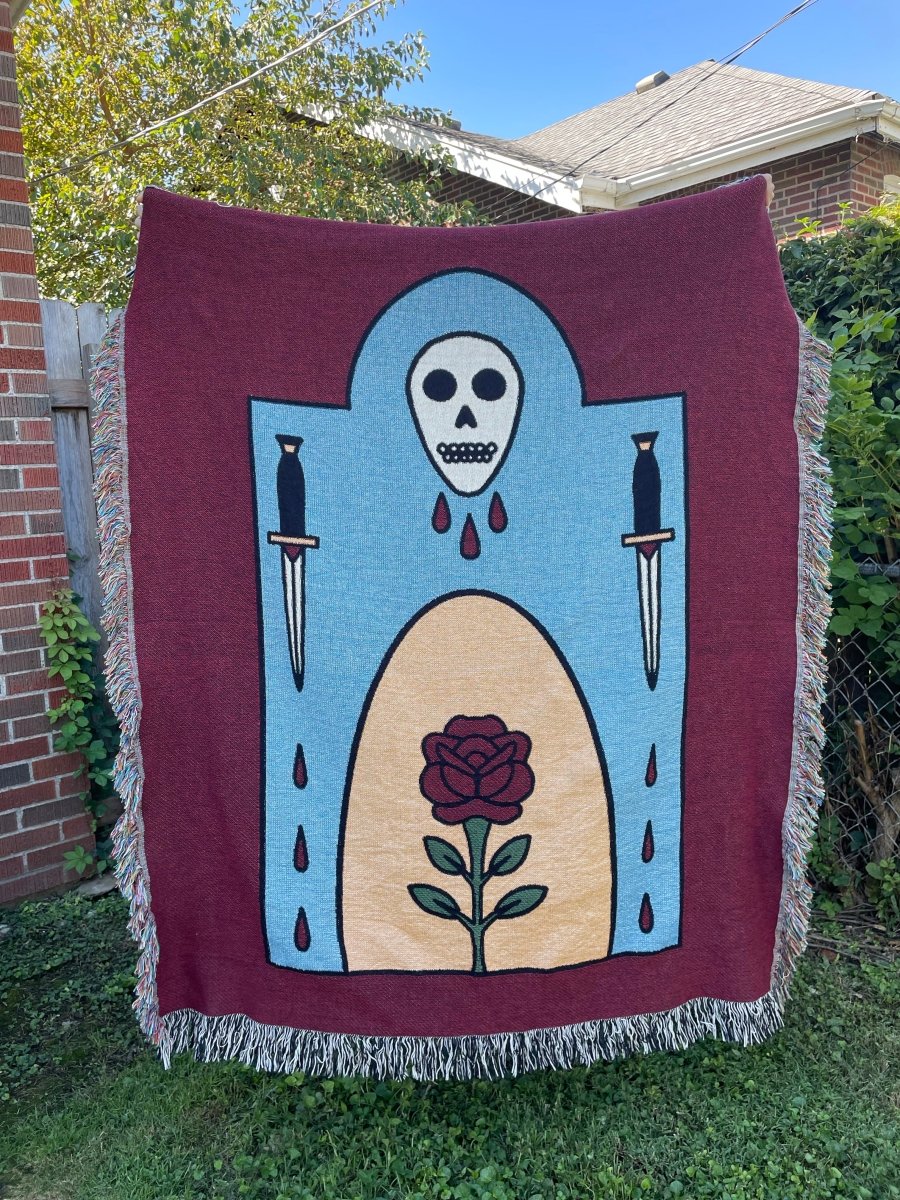 Portal 16 blanket - Woven Blanket - Pretty Bad Co.