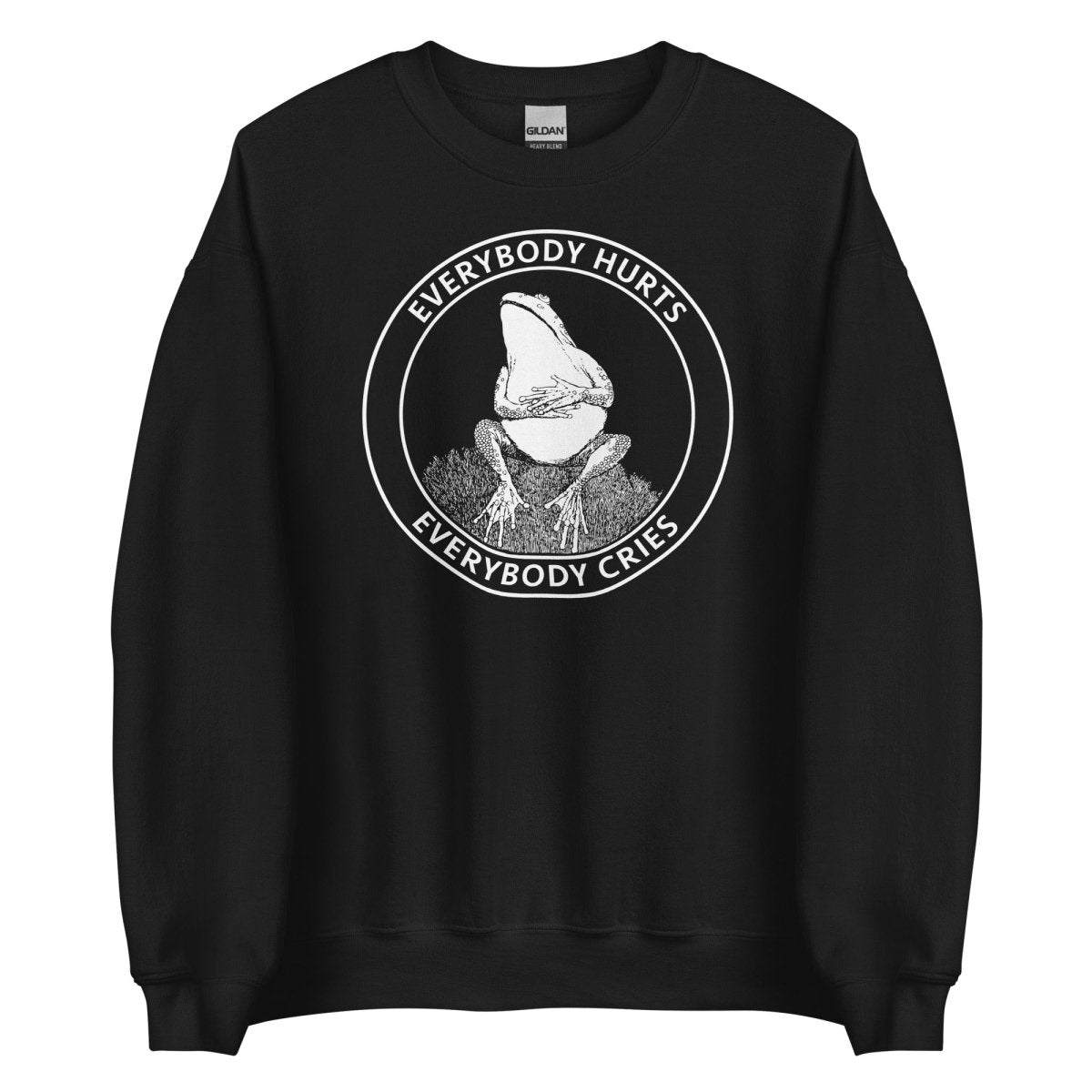 Sad Frog Sweatshirt - Sweatshirt - Pretty Bad Co.