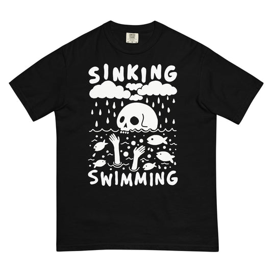 Sinking Swimming Tshirt - Pretty Bad Co.