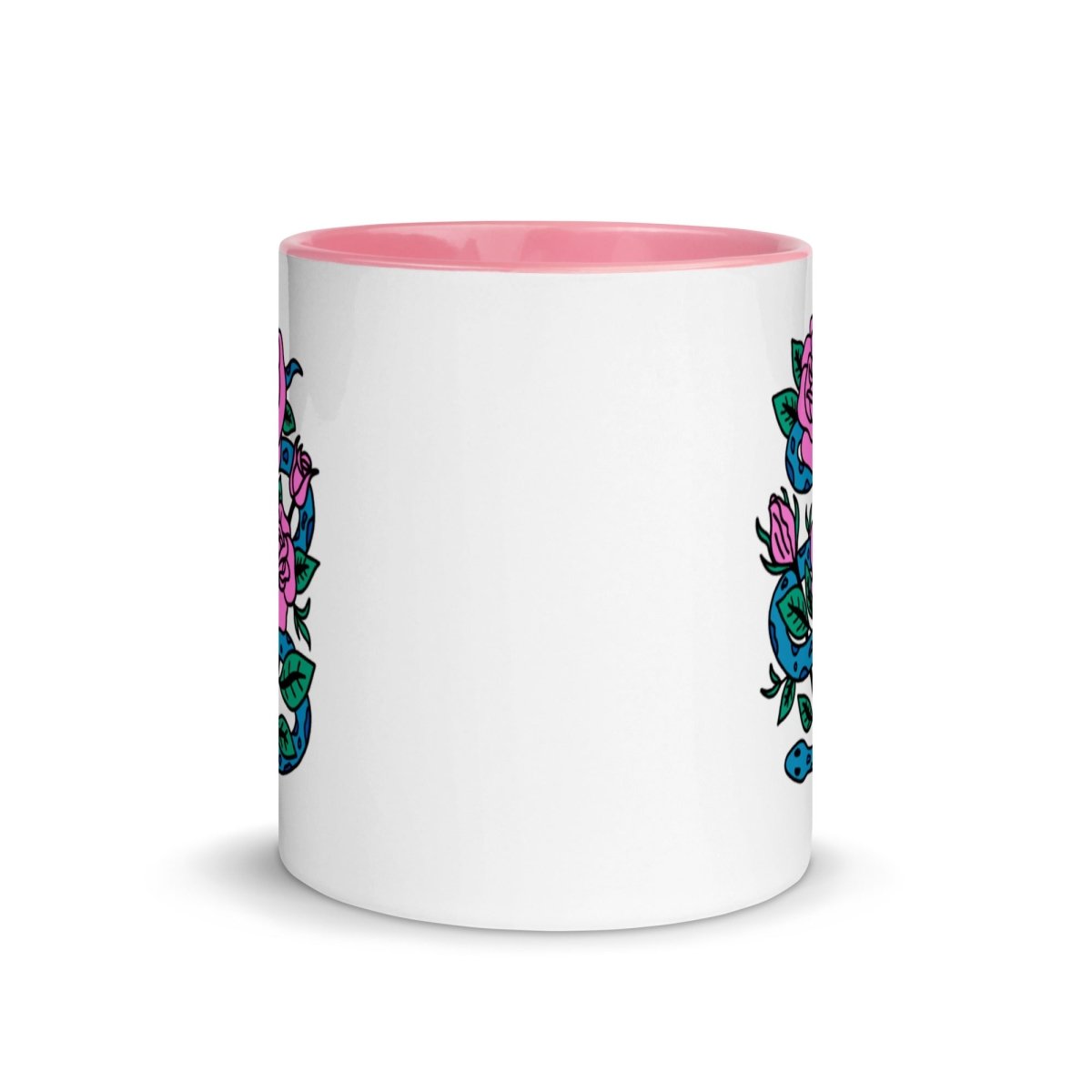 Snake and rose mug - Mug - Pretty Bad Co.