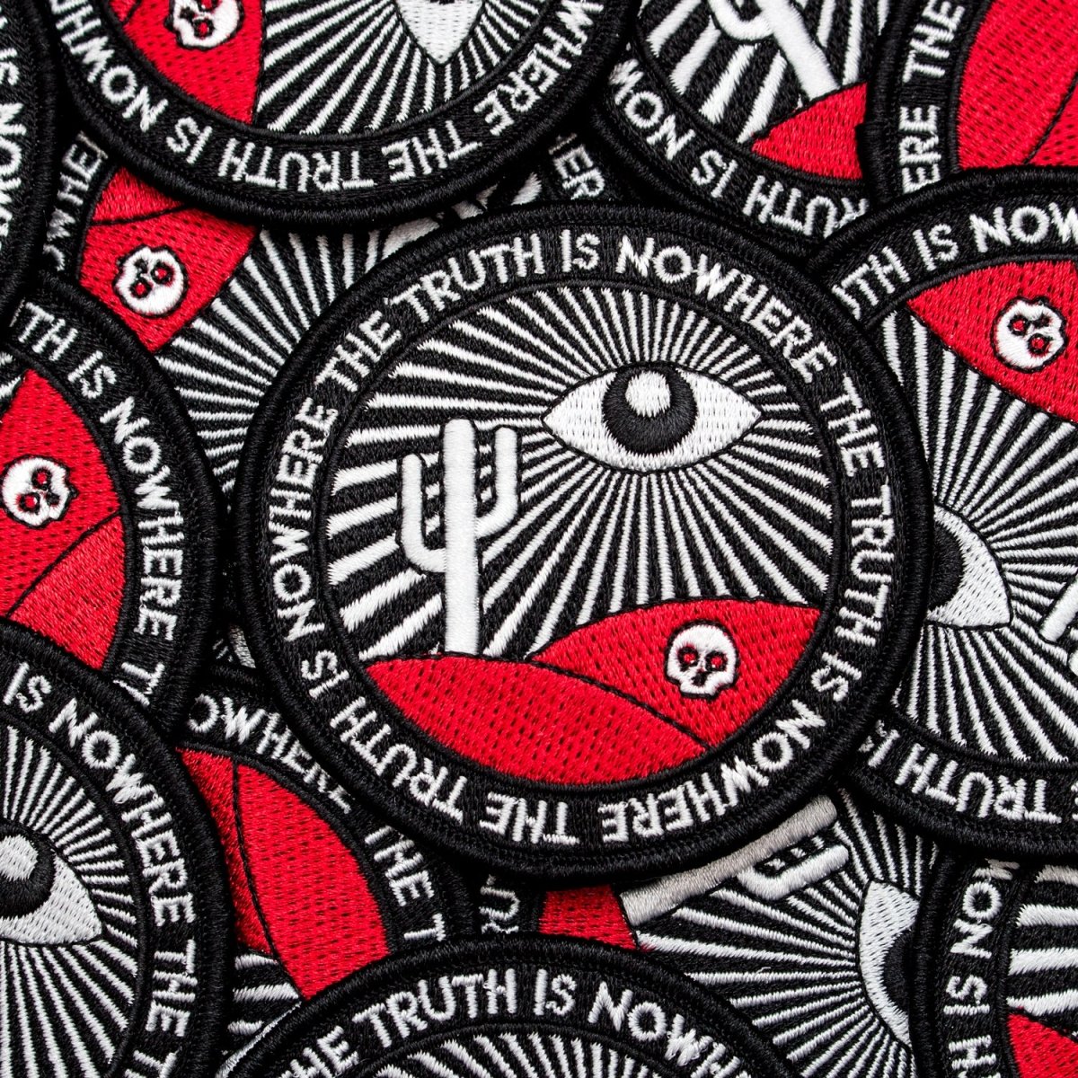 The Truth Is Nowhere Patch. All Seeing Eye Patch. - Patch - Pretty Bad Co.