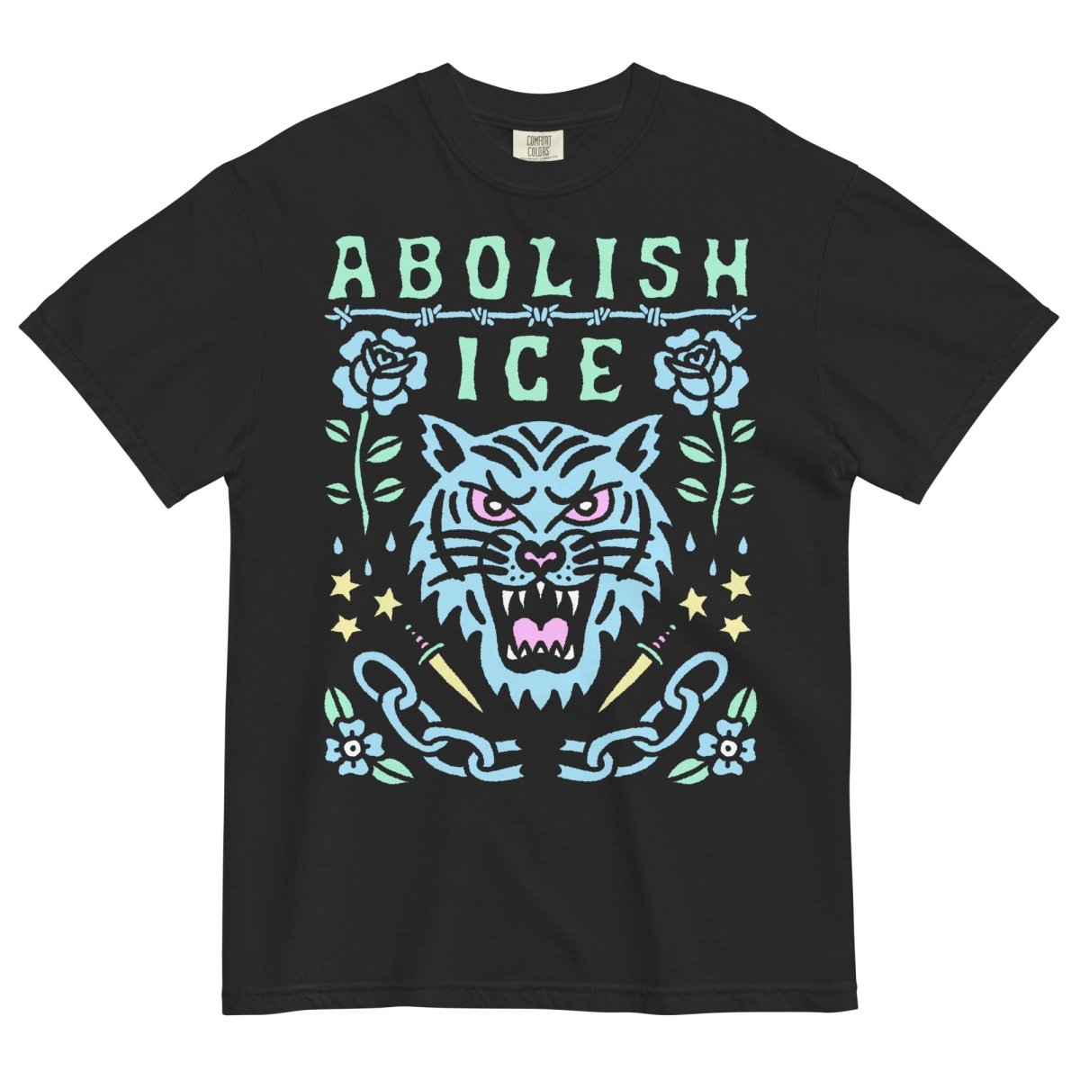Abolish ICE black tshirt - Pretty Bad Co.