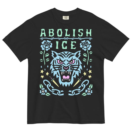 Abolish ICE black tshirt - Pretty Bad Co.