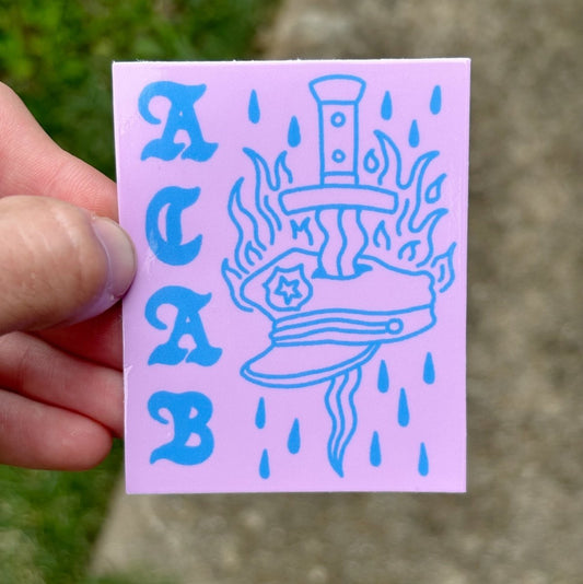 ACAB sticker - Sticker - Pretty Bad Co.