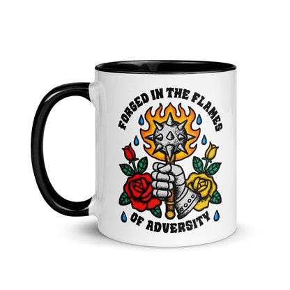 Forged in the flames of adversity mug - Pretty Bad Co.