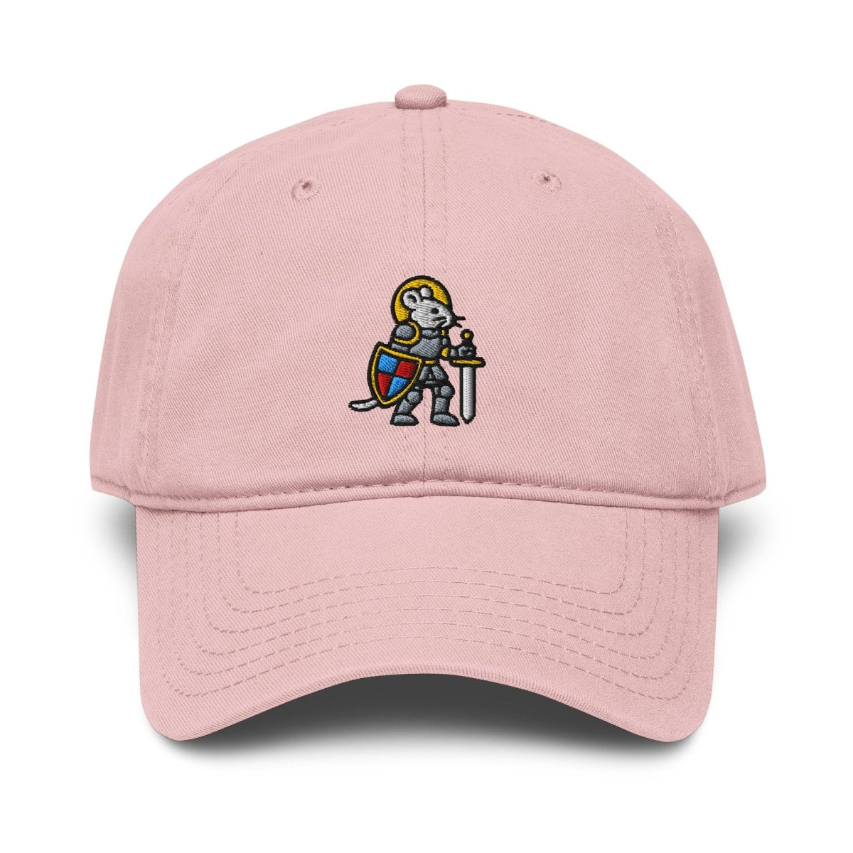 I must keep going mouse knight garment washed cap - Dad Hat - Pretty Bad Co.