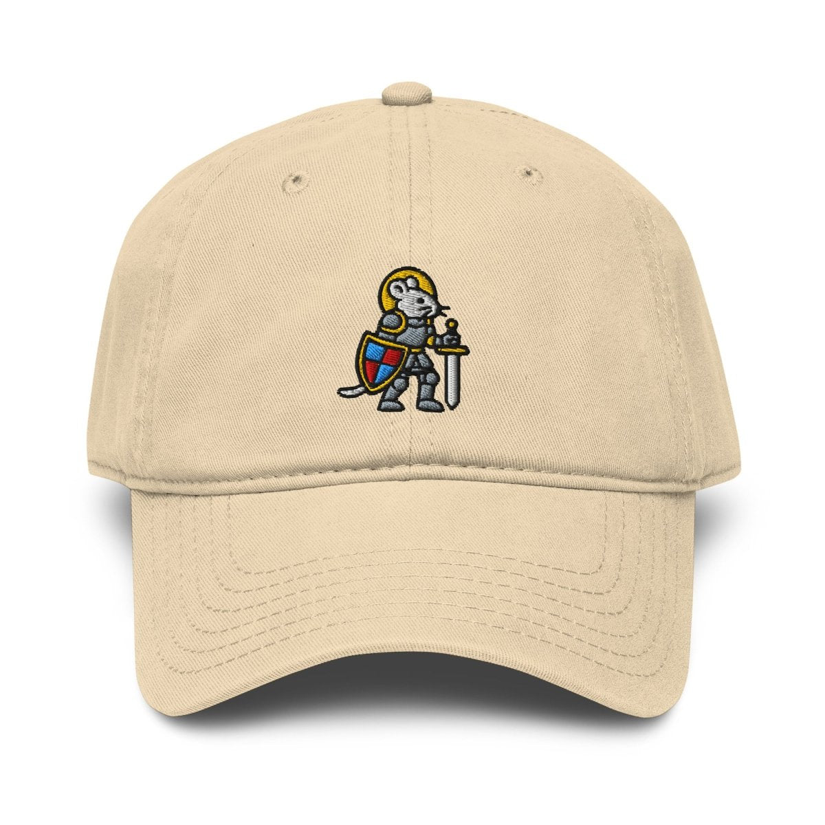 I must keep going mouse knight garment washed cap - Dad Hat - Pretty Bad Co.