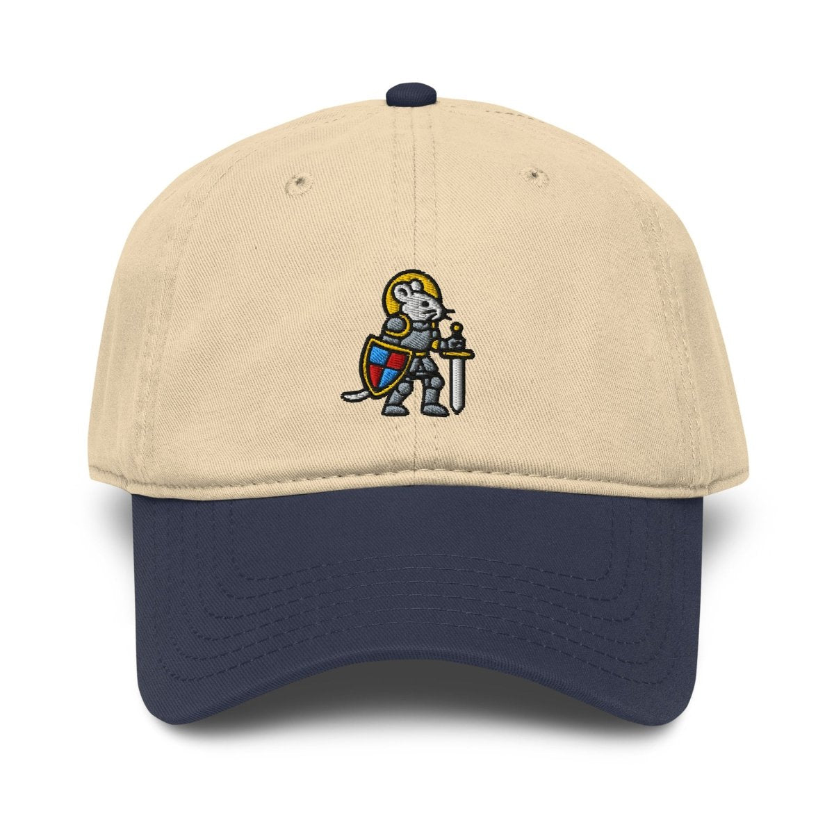 I must keep going mouse knight garment washed cap - Dad Hat - Pretty Bad Co.
