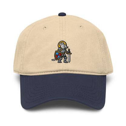 I must keep going mouse knight garment washed cap - Dad Hat - Pretty Bad Co.