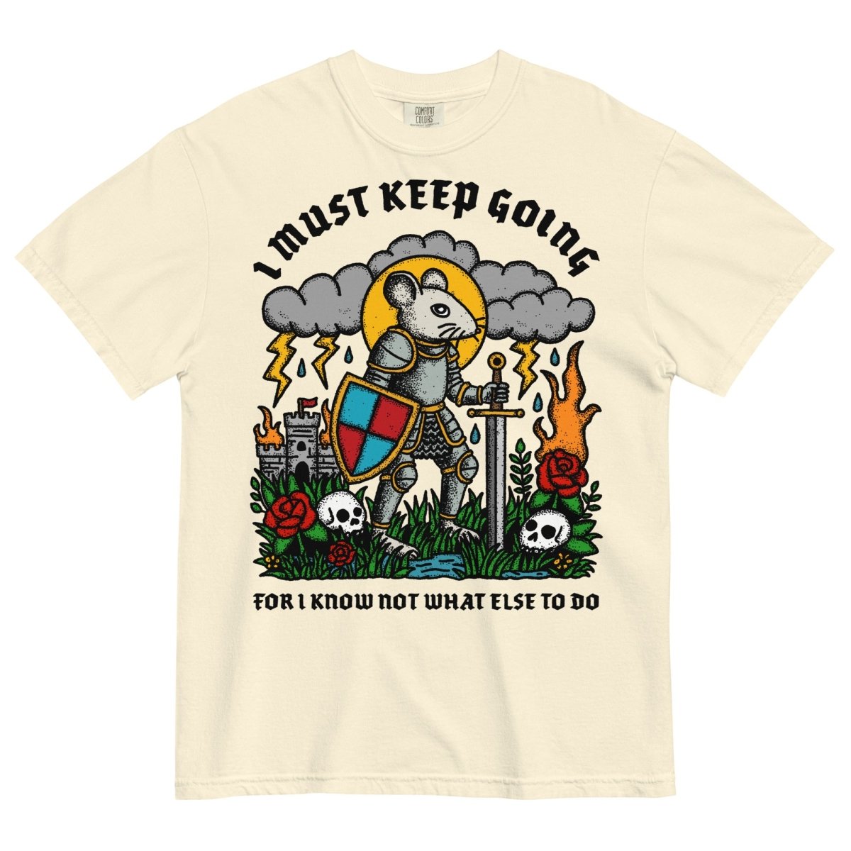 I must keep going tshirt - T-Shirt - Pretty Bad Co.
