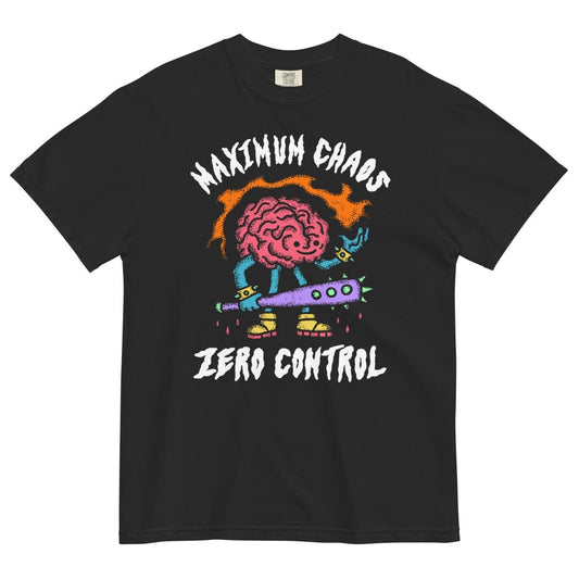 Maximum chaos t-shirt (black) - Pretty Bad Co.