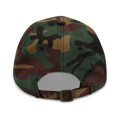 Pretty Bad Camo Chaos Hat - Baseball Cap - Pretty Bad Co.