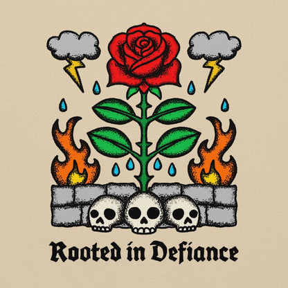 Rooted in defiance sweatshirt - Pretty Bad Co.