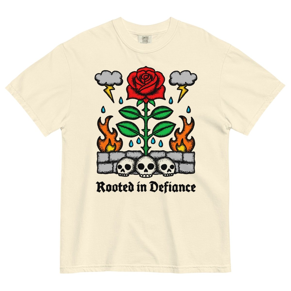 Rooted in defiance tshirt - Pretty Bad Co.