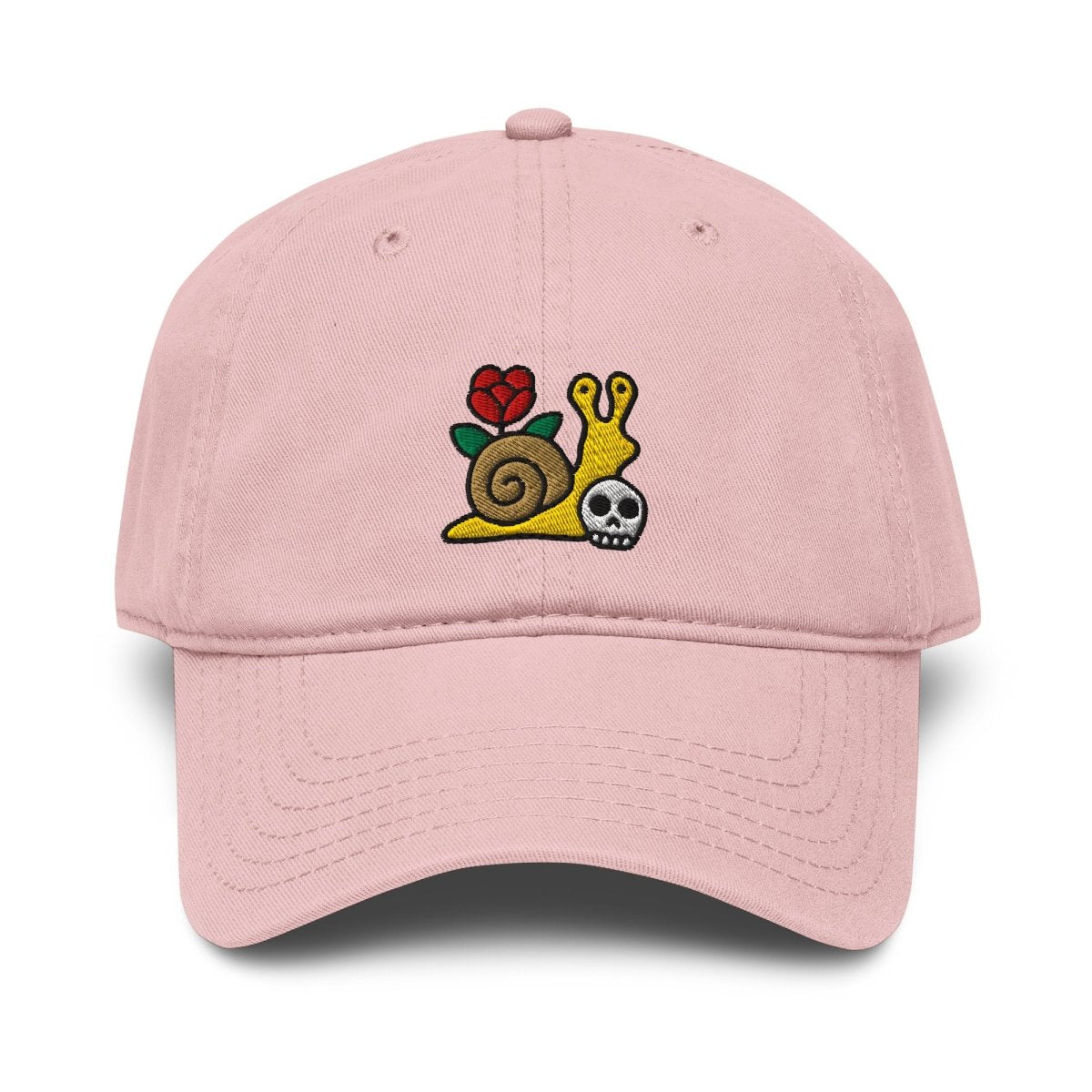 Snail garment washed hat (5 color options) - Dad Hat - Pretty Bad Co.