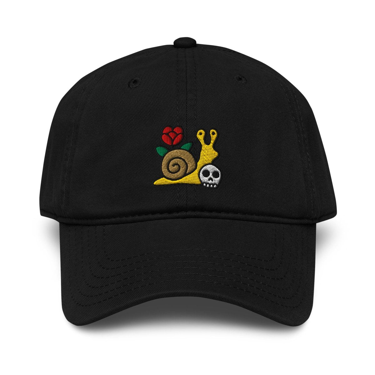 Snail garment washed hat (5 color options) - Dad Hat - Pretty Bad Co.