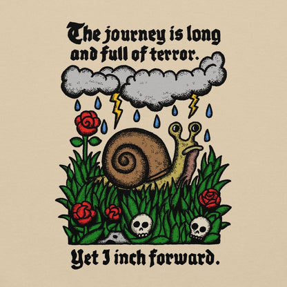 The journey is long and full of terror sweatshirt - Pretty Bad Co.