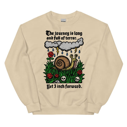 The journey is long and full of terror sweatshirt - Pretty Bad Co.