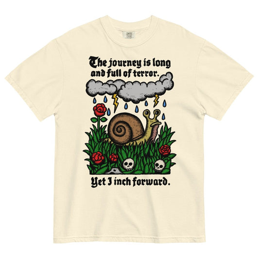 The journey is long and full of terror tshirt - T-Shirt - Pretty Bad Co.