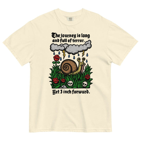 The journey is long and full of terror tshirt - T-Shirt - Pretty Bad Co.