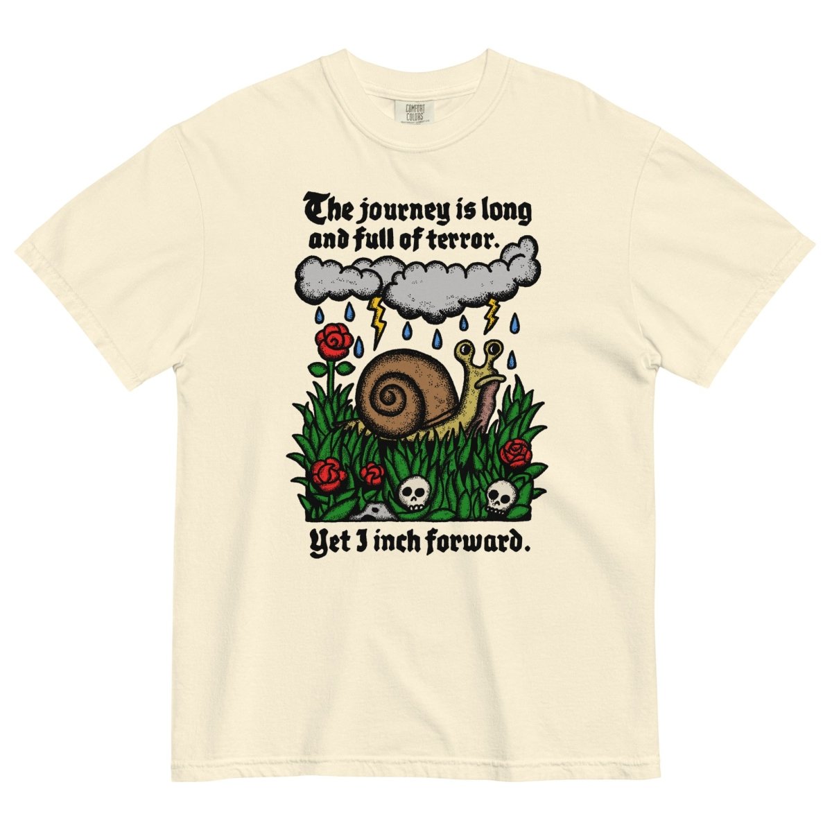 The journey is long and full of terror tshirt - T-Shirt - Pretty Bad Co.