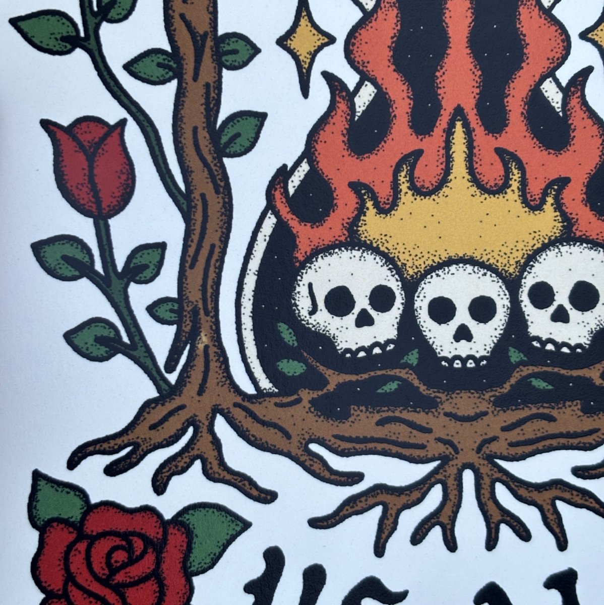 Time devours us all print - Print - Pretty Bad Co.