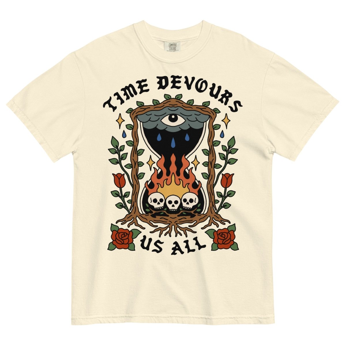 Time devours us all tshirt - T-Shirt - Pretty Bad Co.