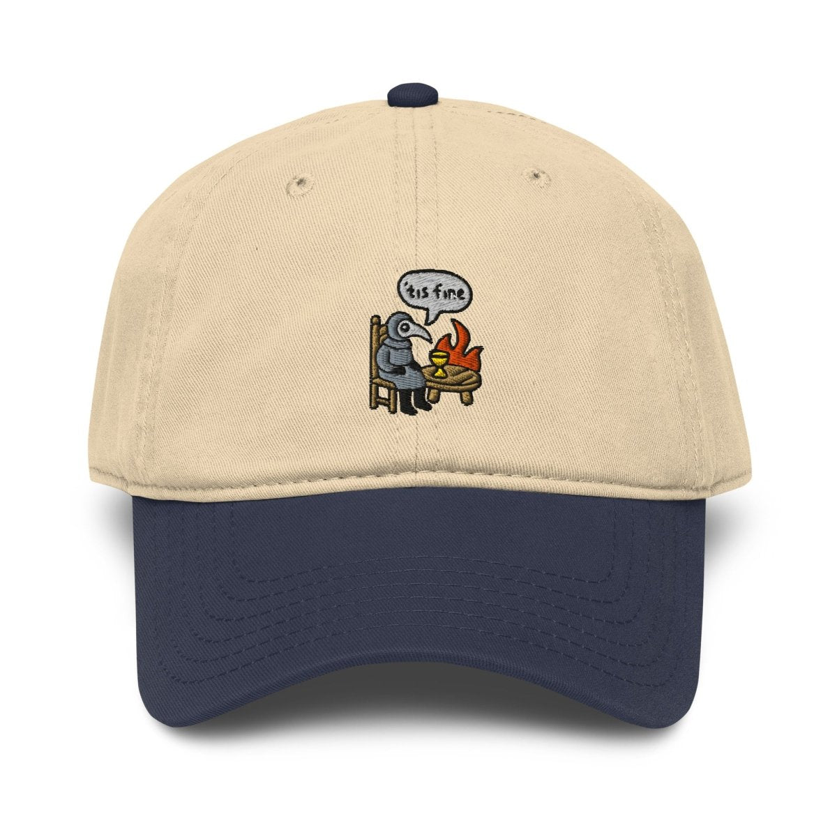 'tis fine garment washed cap - Dad Hat - Pretty Bad Co.