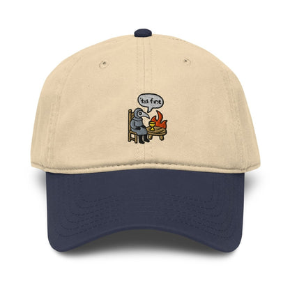 'tis fine garment washed cap - Dad Hat - Pretty Bad Co.