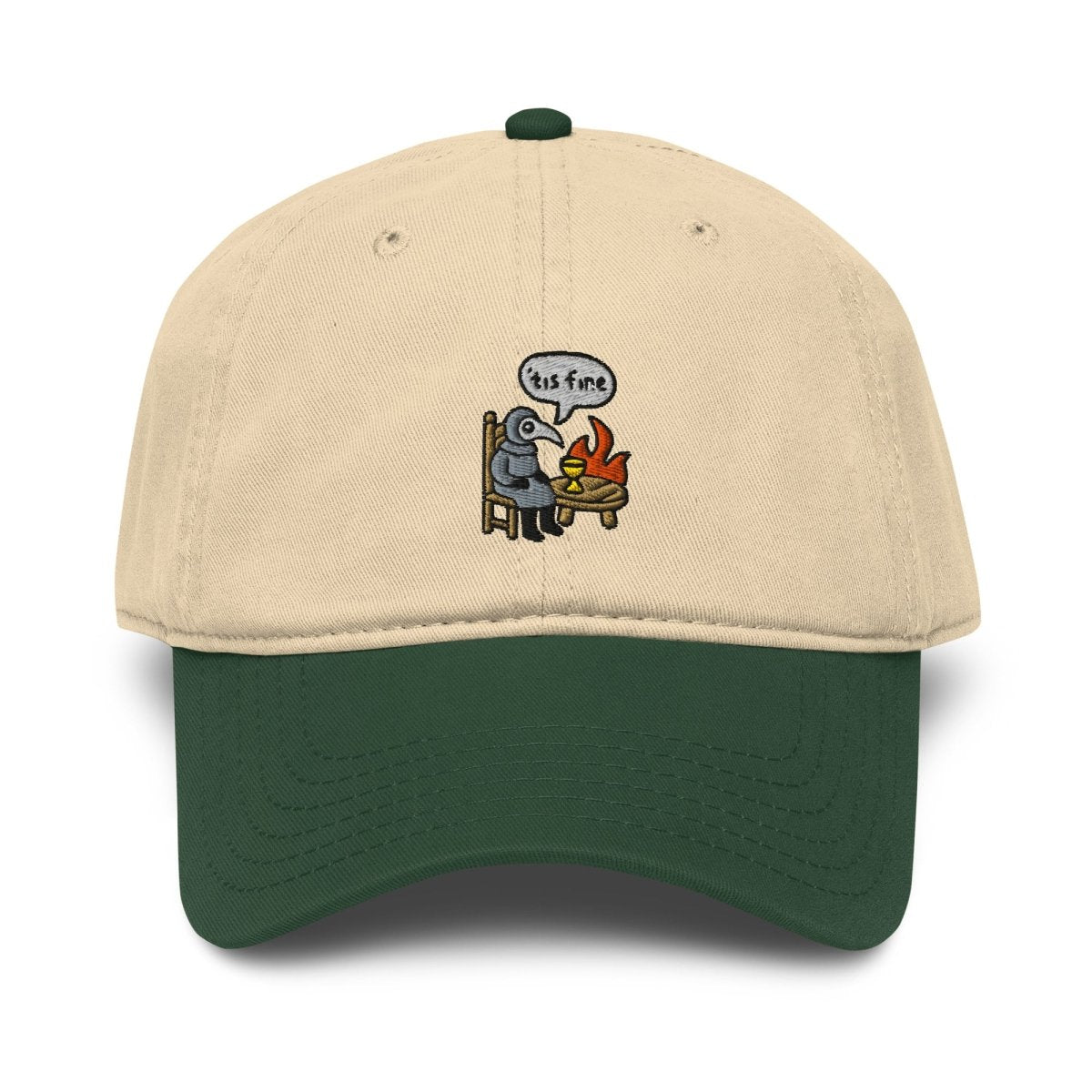 'tis fine garment washed cap - Dad Hat - Pretty Bad Co.
