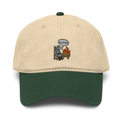 'tis fine garment washed cap - Dad Hat - Pretty Bad Co.