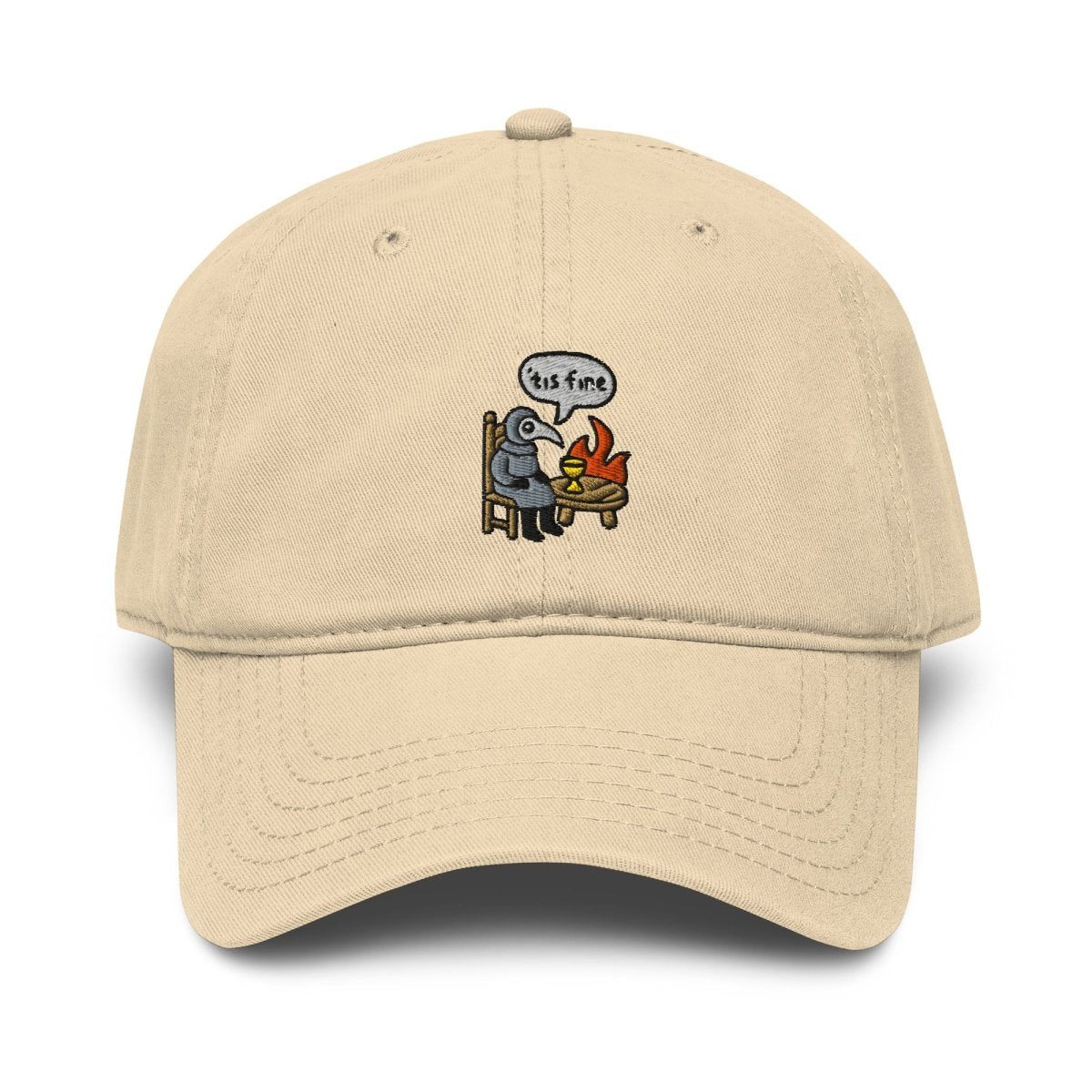 'tis fine garment washed cap - Dad Hat - Pretty Bad Co.