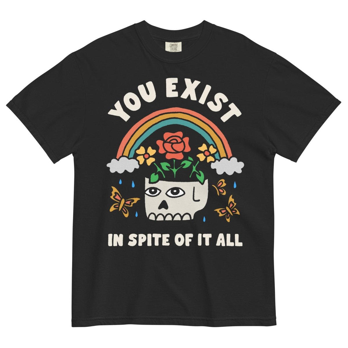 You exist tshirt (black) - Pretty Bad Co.