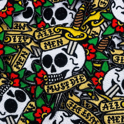 All Men Must Die Patch - Patch - Pretty Bad Co.