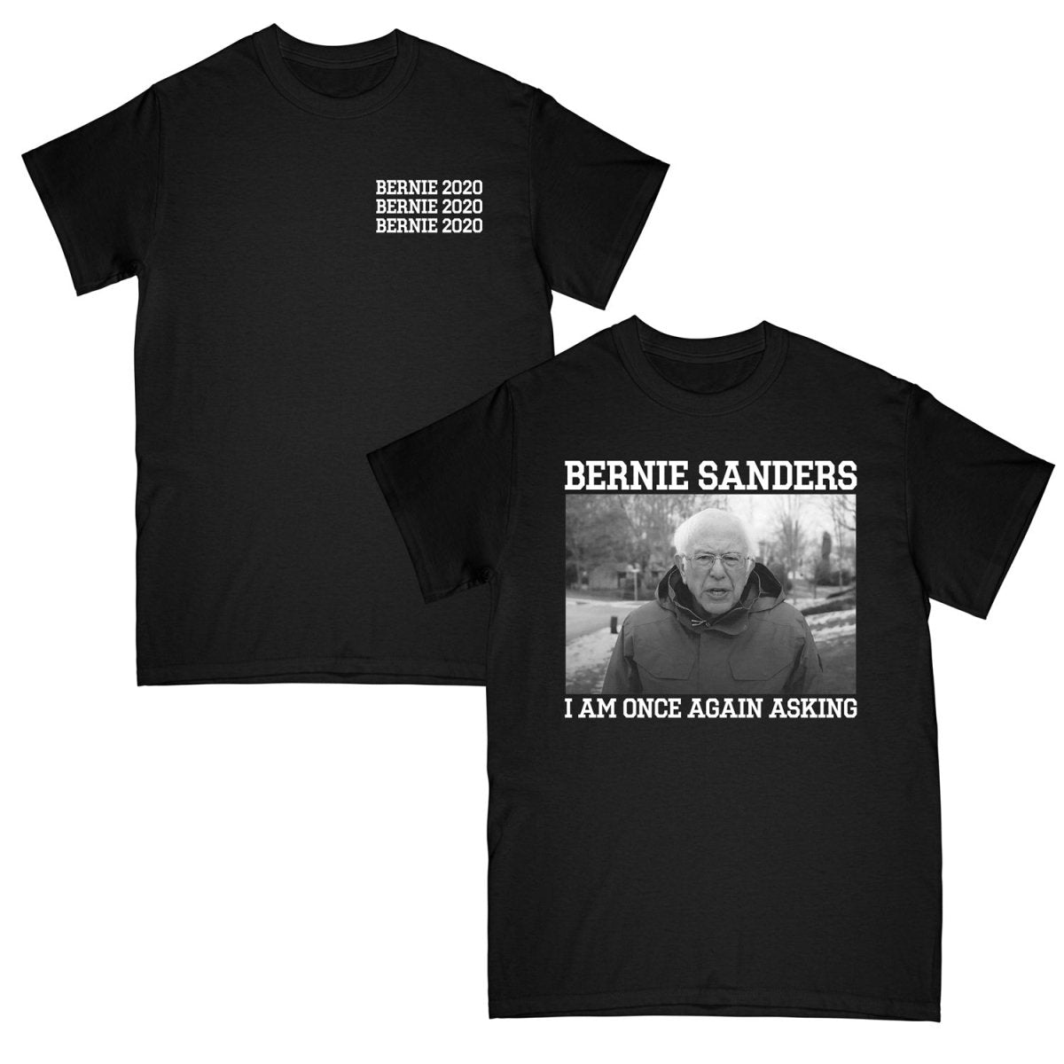 Bernie Sanders Hardcore T-Shirt - T-Shirt - Pretty Bad Co.