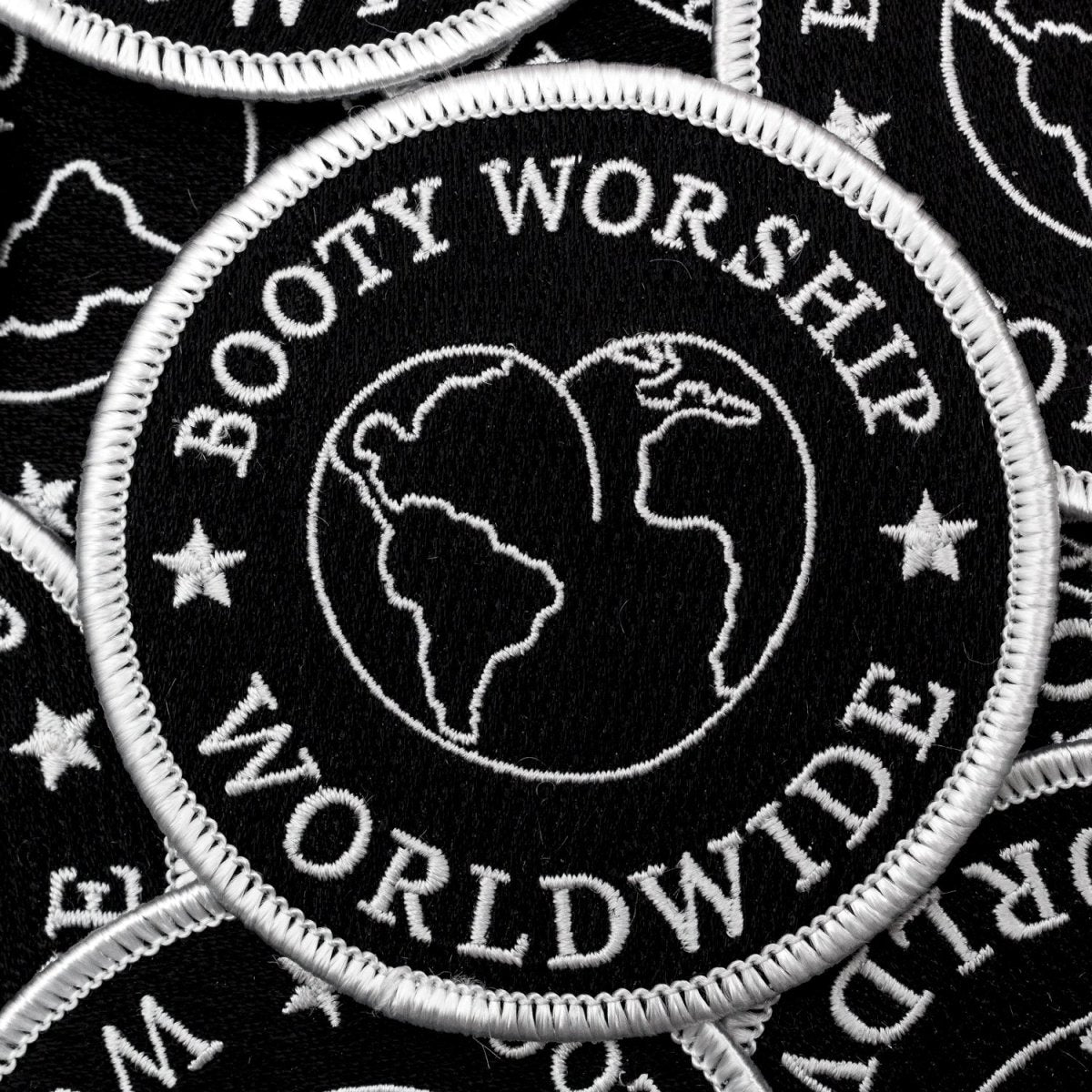 Booty Worship Worldwide Club Patch - Patch - Pretty Bad Co.