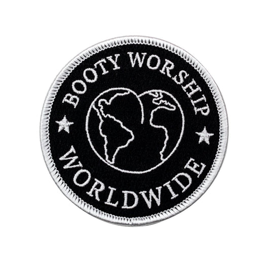Booty Worship Worldwide Club Patch - Patch - Pretty Bad Co.