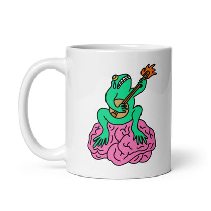 Brain frog mug - Mug - Pretty Bad Co.